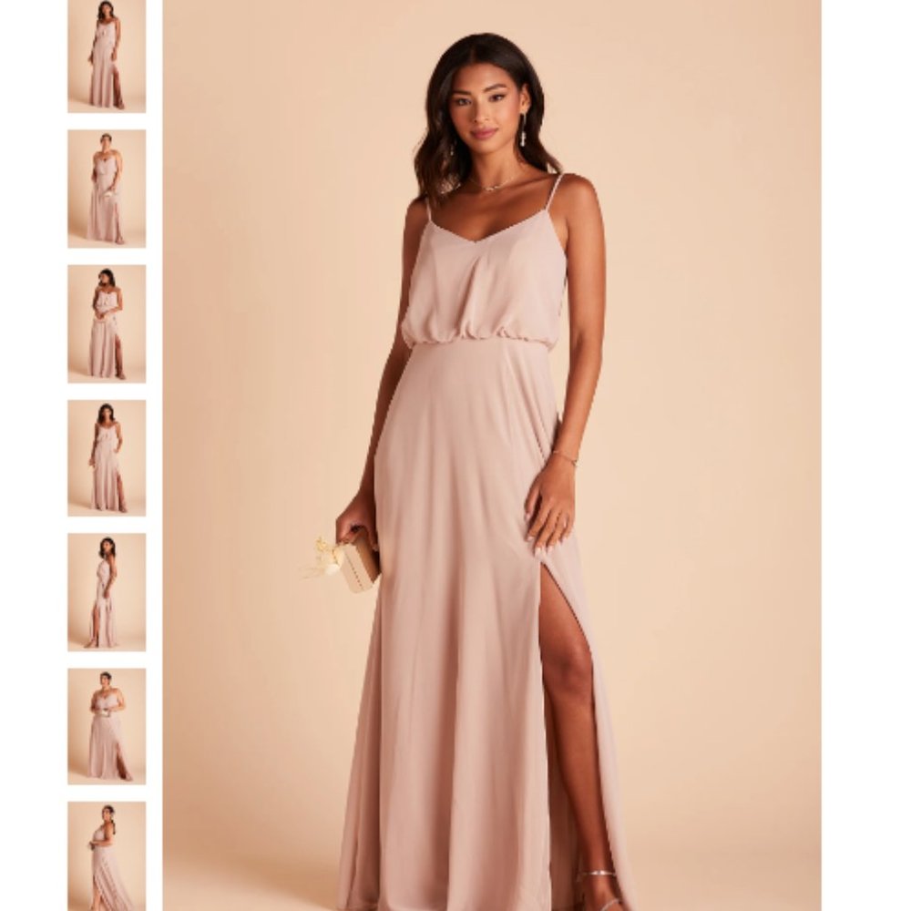 Birdy Brey GWENNIE DRESS CHIFFON TAUPE